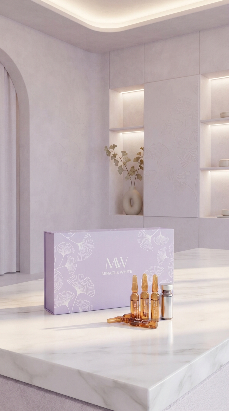 Miracle White lavender collection