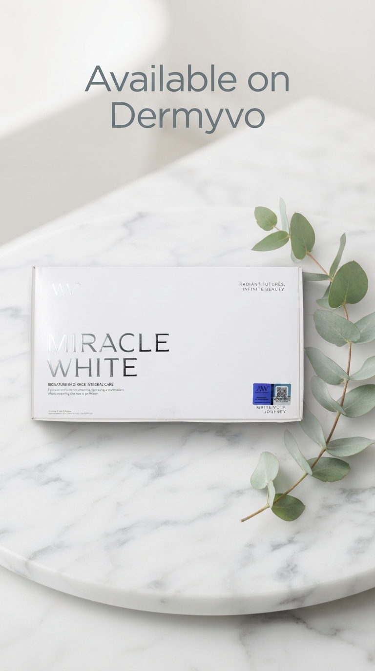 Miracle White available at Dermyvo